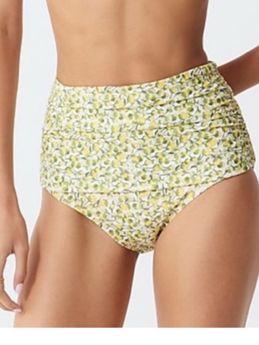 J. Crew Yellow and Green High-Waisted Bikini J Crew Liberty
Eliza's Yellow Small